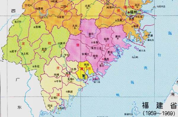 福建的八大闽是哪八闽，分别包括哪些城市。