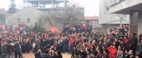 莆田黄瓜岛“看媳妇”闹元宵，堪称最奇葩的闹元宵，看新娘好美