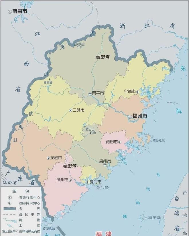 福建为什么简称闽,又为什么称为八闽?