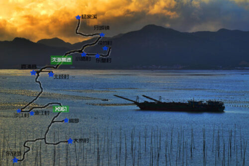 八闽海岸线的追岛之旅 美在福建霞浦之三沙的日出与劳作