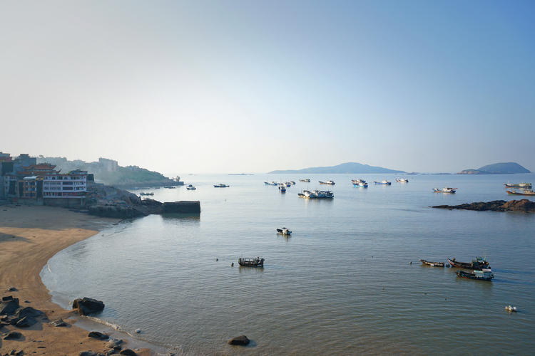 八闽海岸线的追岛之旅 美在福建霞浦之三沙的日出与劳作