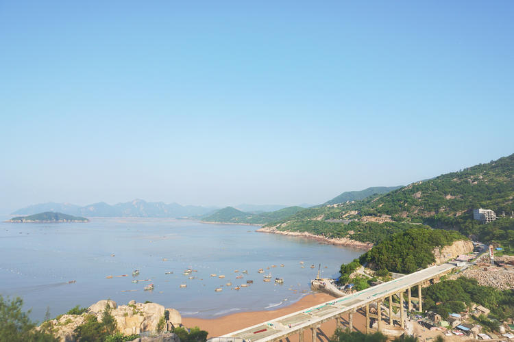 八闽海岸线的追岛之旅 美在福建霞浦之三沙的日出与劳作