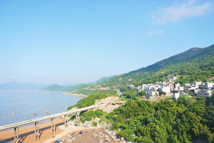 八闽海岸线的追岛之旅 美在福建霞浦之三沙的日出与劳作