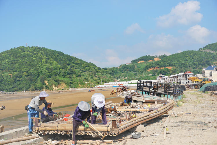 八闽海岸线的追岛之旅 美在福建霞浦之三沙的日出与劳作