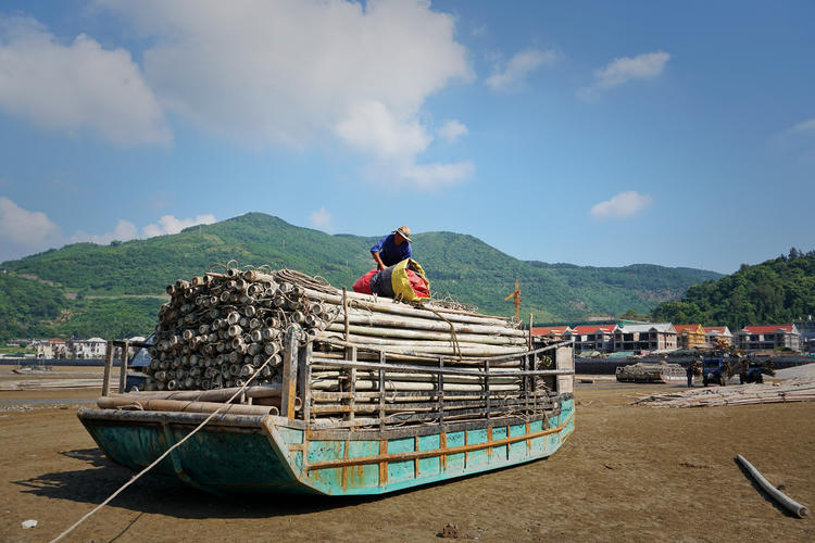 八闽海岸线的追岛之旅 美在福建霞浦之三沙的日出与劳作