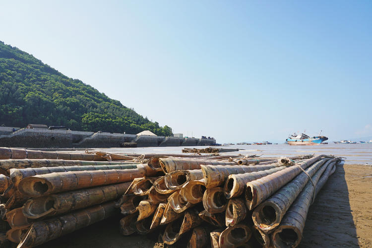 八闽海岸线的追岛之旅 美在福建霞浦之三沙的日出与劳作