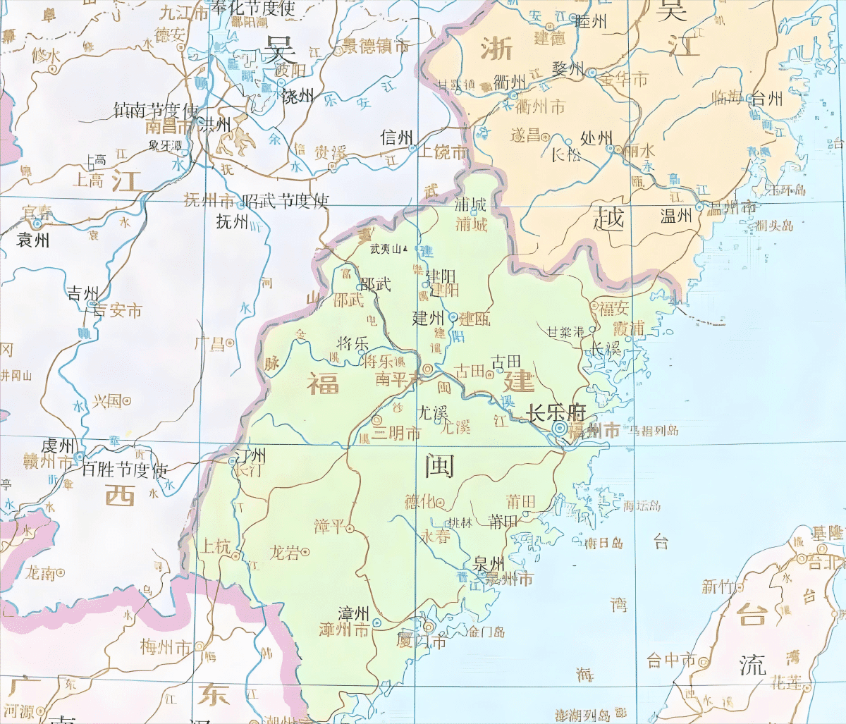 开闽圣王——王审知,创立基业,子孙无德,骨肉相残,被南唐所灭