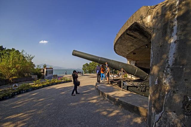 我国很罕见的古炮台在八闽大地,毗邻厦门大学,被称“八闽门户、天南锁钥”