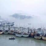 寻镇福建霞浦｜三沙古镇，渔港石厝自古繁华，滩涂光影今时尤盛