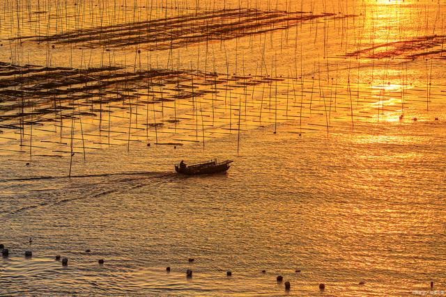 中国最美夕阳观赏地”霞浦”,晚霞下美景,令人沉醉!