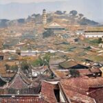 140年前福州是这样！金山寺真漂亮，中亭街好狭窄