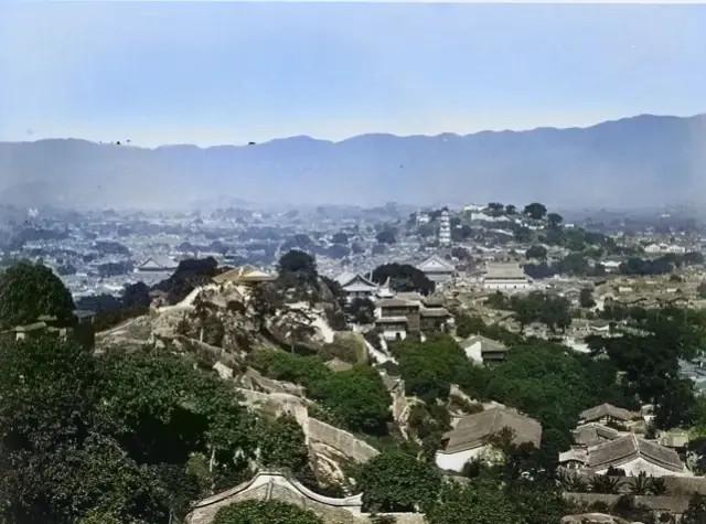 140年前福州是这样!金山寺真漂亮,中亭街好狭窄