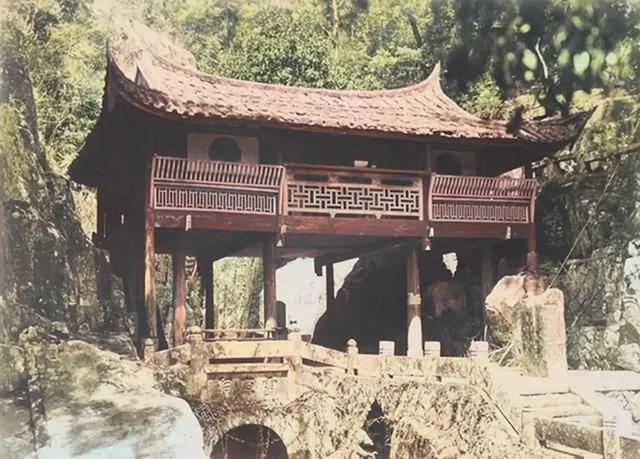140年前福州是这样!金山寺真漂亮,中亭街好狭窄