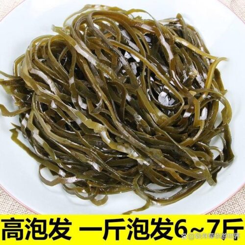高品质5斤无沙海带丝：福建霞浦干海带丝的美味之选