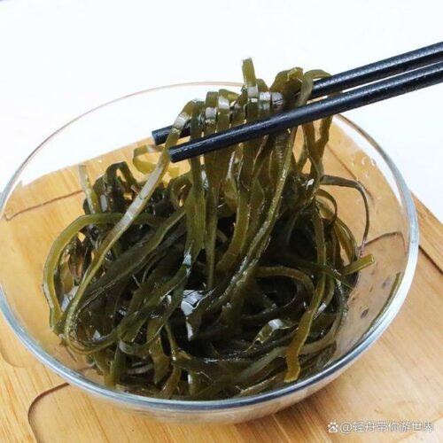 高品质5斤无沙海带丝：福建霞浦干海带丝的美味之选