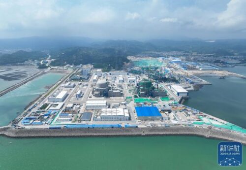 漳州核电1号机组并网成功开始向电网送电