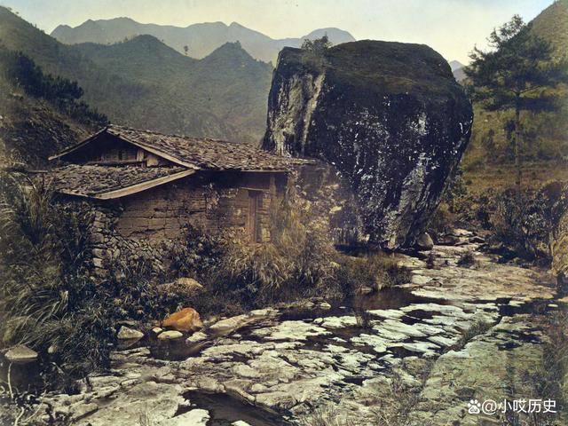 1877年福建永福河,方广岩寺,玉女峰,建阳县等名胜风景