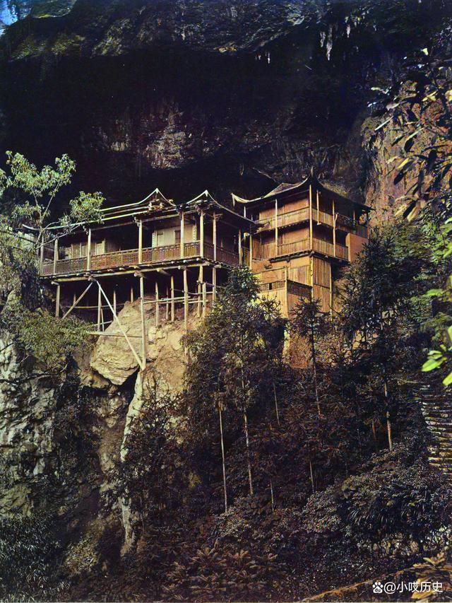 1877年福建永福河,方广岩寺,玉女峰,建阳县等名胜风景