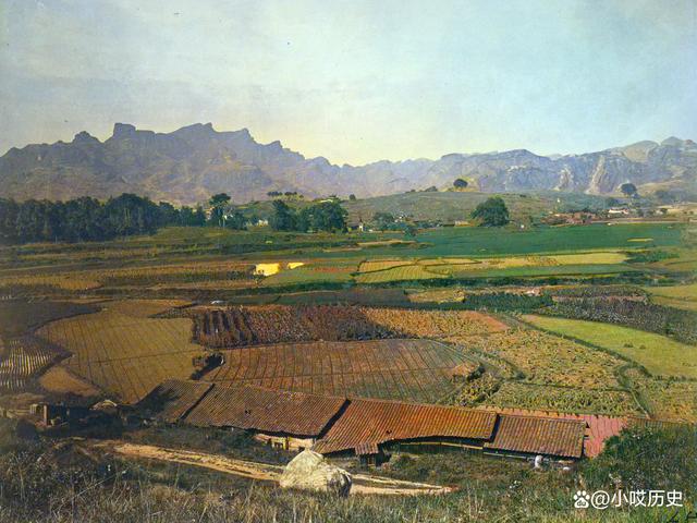 1877年福建永福河,方广岩寺,玉女峰,建阳县等名胜风景