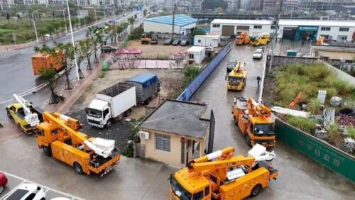 福建宁德霞浦组织配电不停电大兵团作战，开展高故障线路综合整治