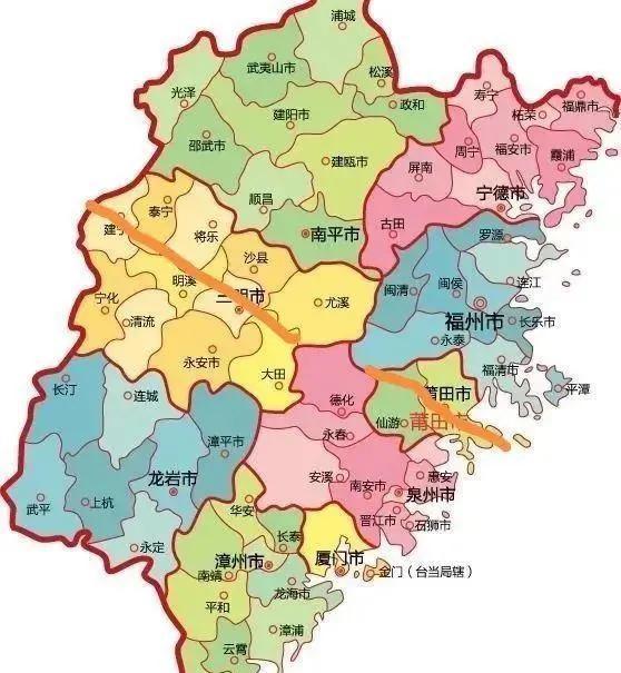 福州升副省级,龙海长泰划入厦门,拆分莆田,福建省或能成第七省
