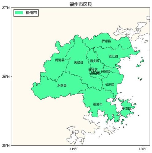 八闽图说百城之福州市