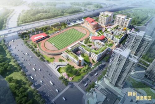 预计提供学位3000个！泉州五中这个新校区动工建设！