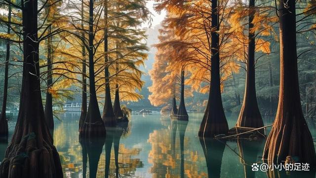 水杉秘境,福州的这两座绝美的森林公园,堪称冬日赏杉的宝藏胜地