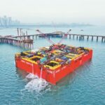 “海上城堡”稳稳扎根！厦金大桥（厦门段）建设迎来新进展→