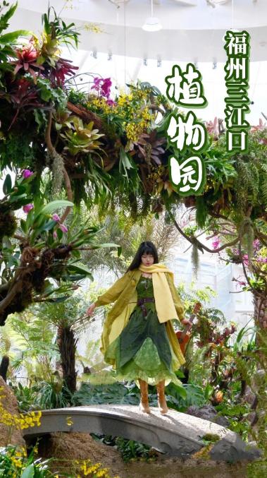 友好城市推荐|福州三江口植物园,“兰”不住的向往……