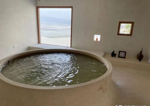 福建就能感受希腊风情，霞浦首家面向大海的希腊风温泉民宿