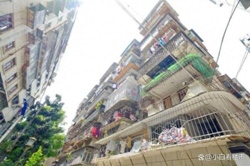 福州市中心的小区，位置虽好，但谁又会买这里的房子