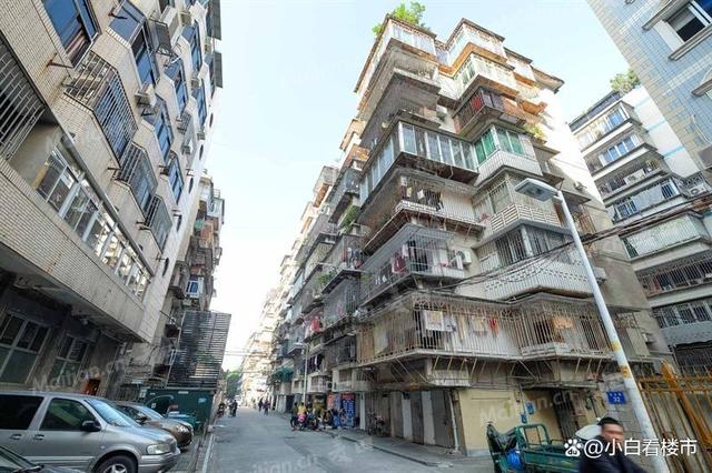 福州市中心的小区,位置虽好,但谁又会买这里的房子
