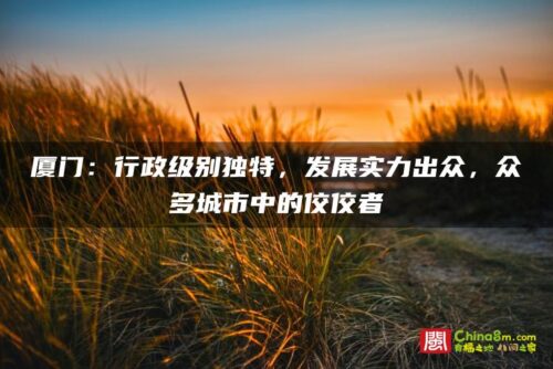 厦门：行政级别独特，发展实力出众，众多城市中的佼佼者