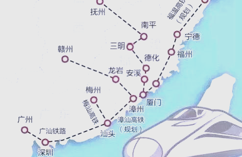 福州至深圳高铁预计通车,全程仅需150分钟!