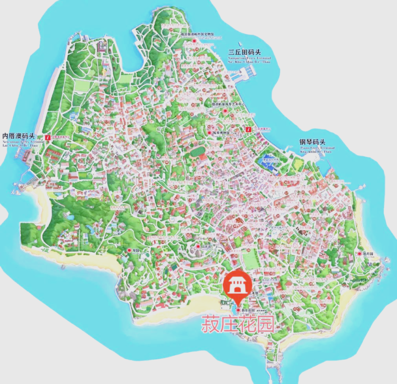 鼓浪屿的菽庄花园：诗意景致中的历史与情感交织