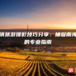 三沙镇旅游摄影技巧分享：捕捉南海之美的专业指南