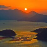 花竹，最美的海上日出地