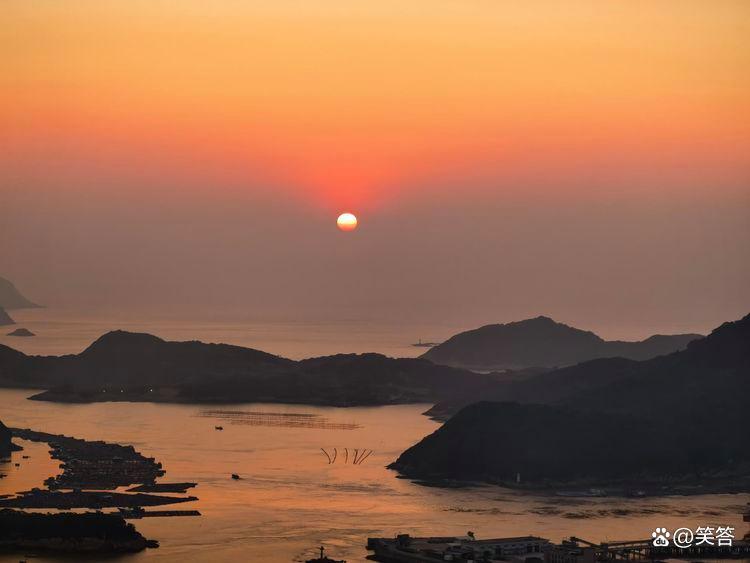 花竹，最美的海上日出地