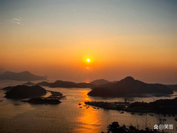 花竹，最美的海上日出地