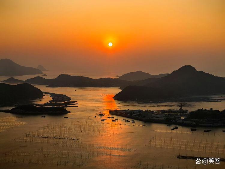 花竹，最美的海上日出地