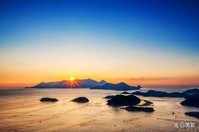 花竹，最美的海上日出地