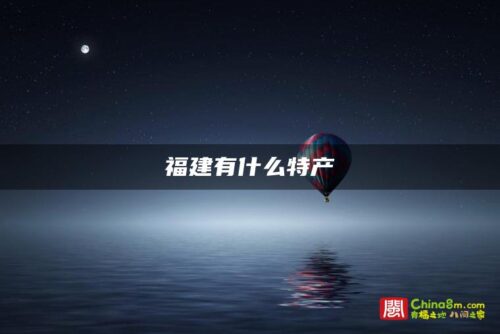 福建有什么特产